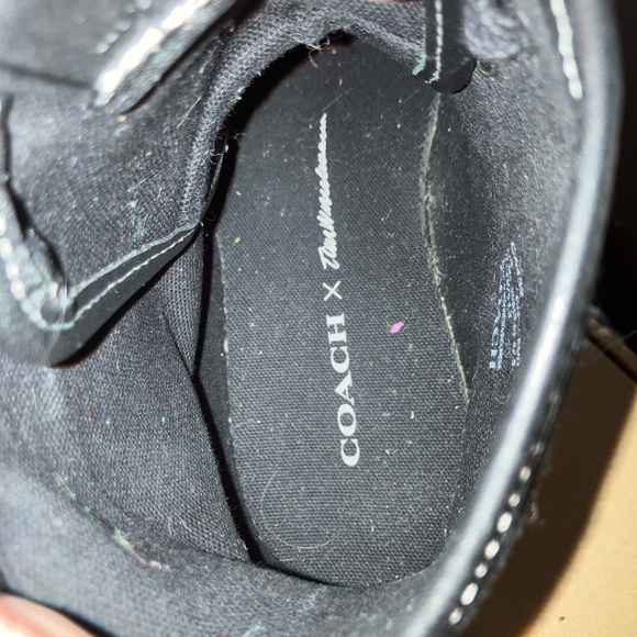Coach x Tom Wesselman Ankle Combat Boots Size 10 Women’s - Picture 9 of 11